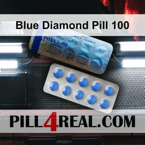 Blue Diamond Pill 100 556
