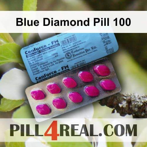 Blue Diamond Pill 100 985