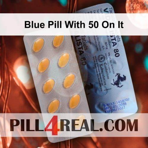 Blue Pill With 50 On It 548
