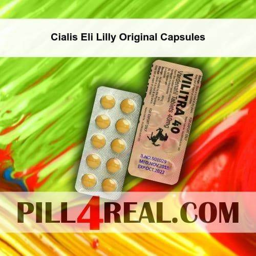 Cialis Eli Lilly Original Capsules 407
