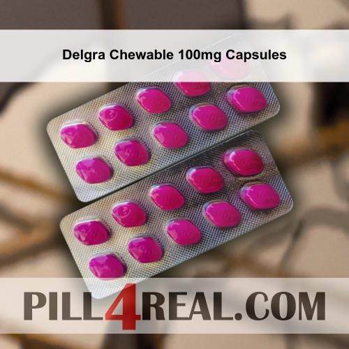 Delgra Chewable 100mg Capsules 073
