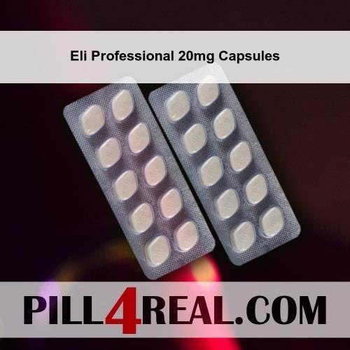 Eli Professional 20mg Capsules 681
