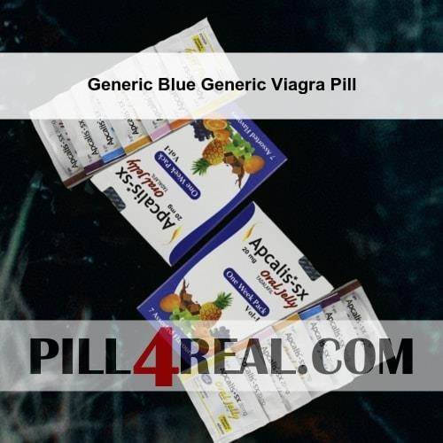 Generic Blue Generic Viagra Pill 196
