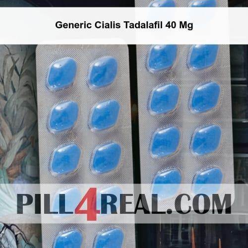 Generic Cialis Tadalafil 40 Mg 985