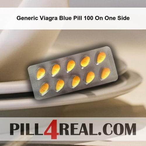 Generic Viagra Blue Pill 100 On One Side 038