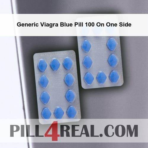 Generic Viagra Blue Pill 100 On One Side 048