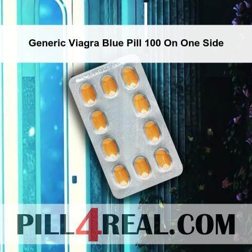 Generic Viagra Blue Pill 100 On One Side 710