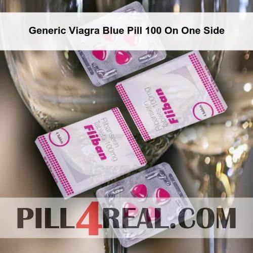 Generic Viagra Blue Pill 100 On One Side 758