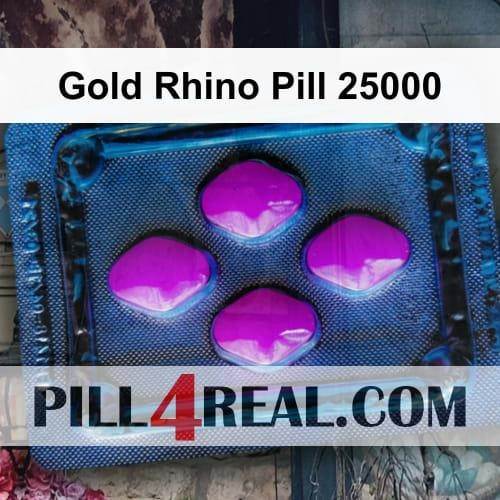 Gold Rhino Pill 25000 062