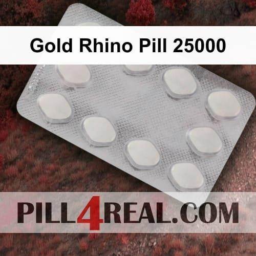 Gold Rhino Pill 25000 136