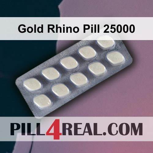 Gold Rhino Pill 25000 565