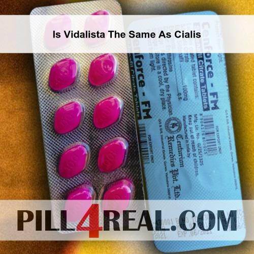 Is Vidalista The Same As Cialis 537