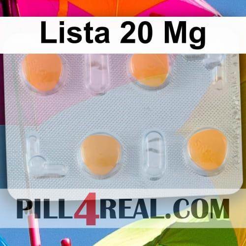 Lista 20 Mg 189