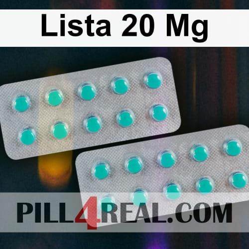 Lista 20 Mg 327