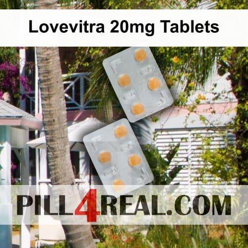 Lovevitra 20mg Tablets 242