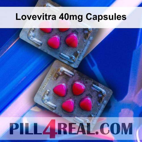 Lovevitra 40mg Capsules 307