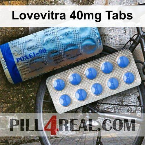 Lovevitra 40mg Tabs 329