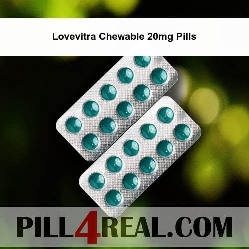 Lovevitra Chewable 20mg Pills 353