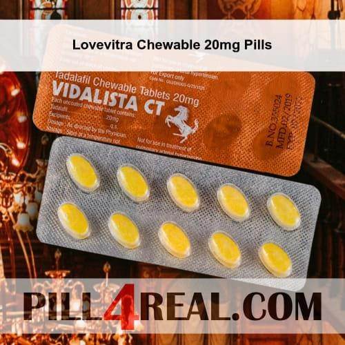 Lovevitra Chewable 20mg Pills 685