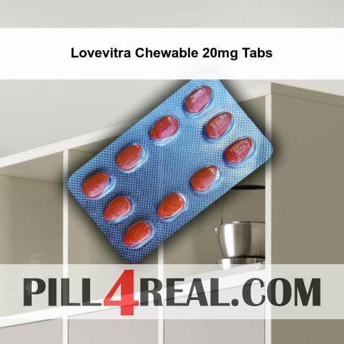 Lovevitra Chewable 20mg Tabs 454