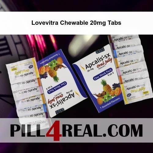 Lovevitra Chewable 20mg Tabs 671
