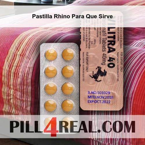 Pastilla Rhino Para Que Sirve 118