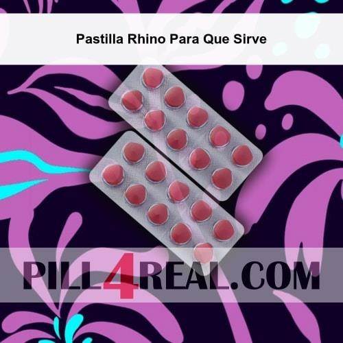 Pastilla Rhino Para Que Sirve 667