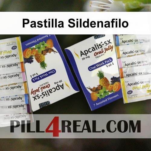 Pastilla Sildenafilo 098