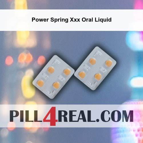 Power Spring Xxx Oral Liquid 802