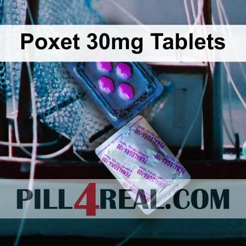 Poxet 30mg Tablets 630