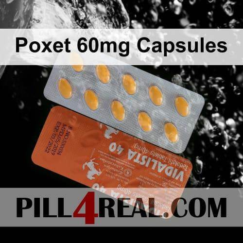 Poxet 60mg Capsules 024