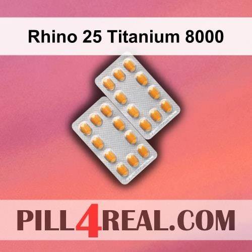 Rhino 25 Titanium 8000 633