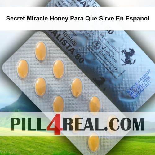 Secret Miracle Honey Para Que Sirve En Espanol 524