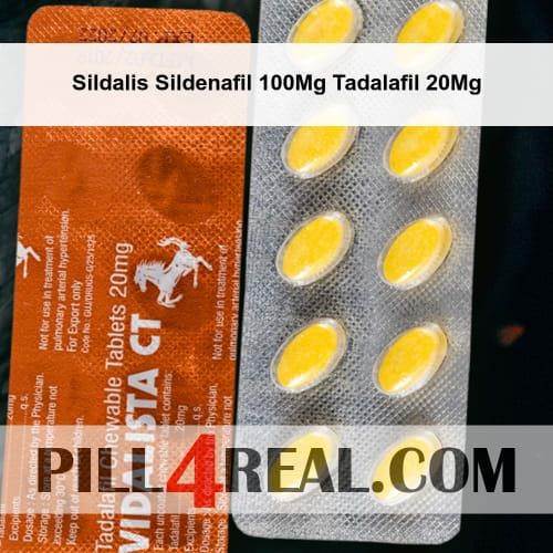 Sildalis Sildenafil 100Mg Tadalafil 20Mg 732