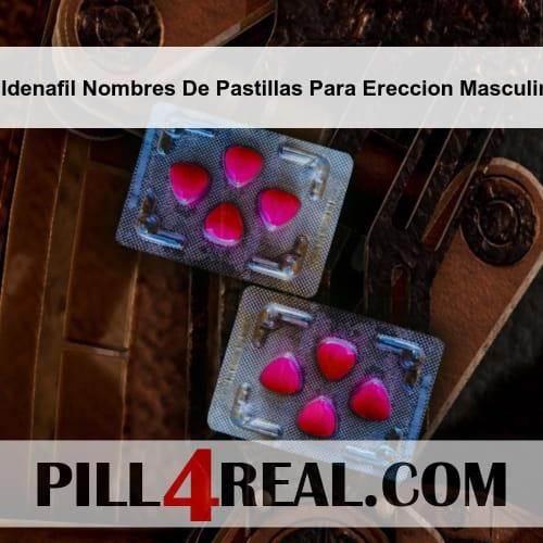 Sildenafil Nombres De Pastillas Para Ereccion Masculina 684