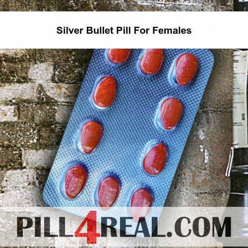Silver Bullet Pill For Females 389