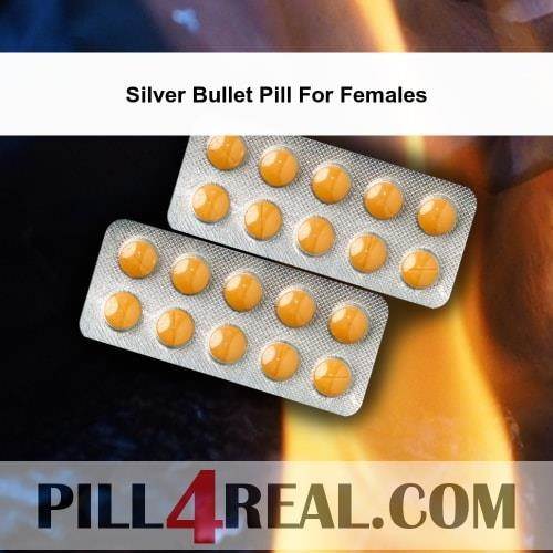 Silver Bullet Pill For Females 592
