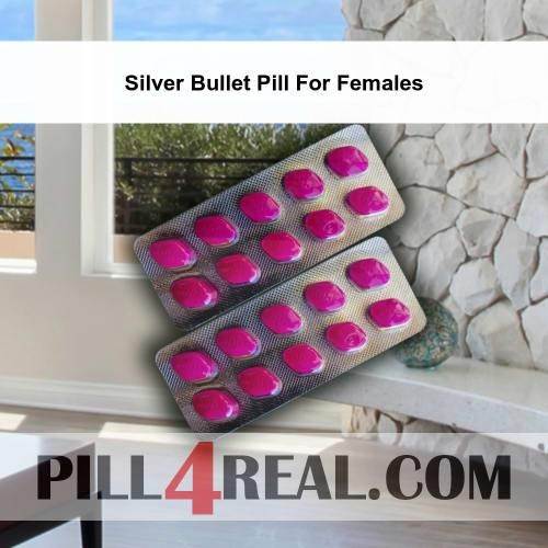 Silver Bullet Pill For Females 673