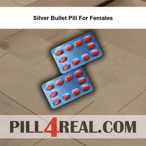Silver Bullet Pill For Females 933