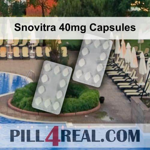Snovitra 40mg Capsules 520