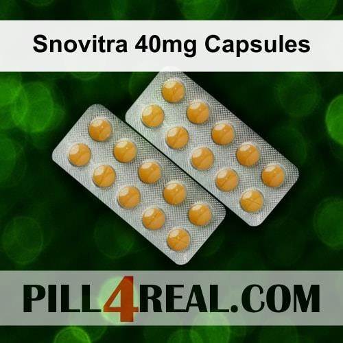 Snovitra 40mg Capsules 665