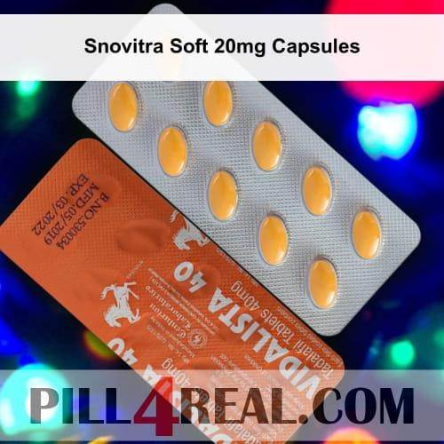 Snovitra Soft 20mg Capsules 925
