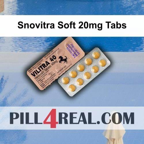 Snovitra Soft 20mg Tabs 418