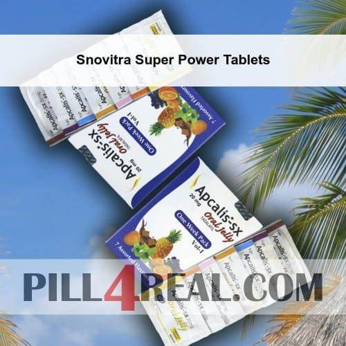 Snovitra Super Power Tablets 292