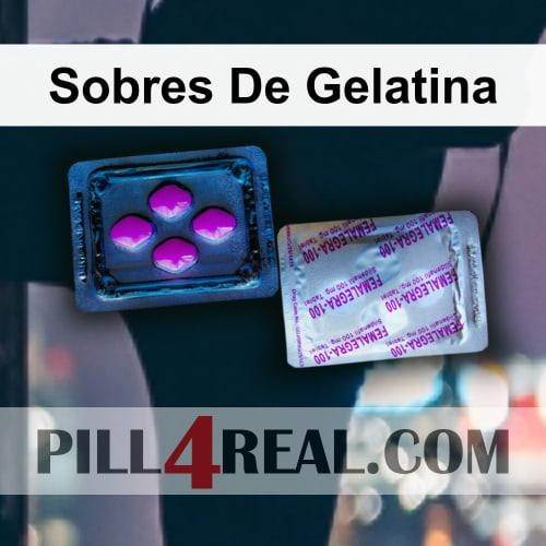 Sobres De Gelatina 523