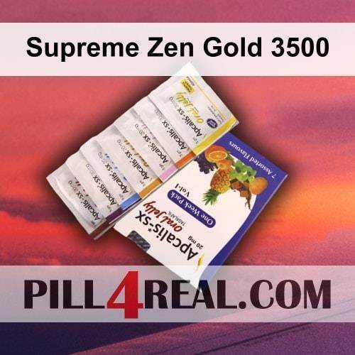 Supreme Zen Gold 3500 340