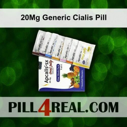20Mg Generic Cialis Pill 991
