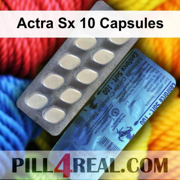 Actra Sx 10 Capsules 134
