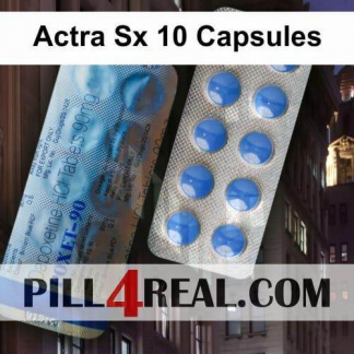 Actra Sx 10 Capsules 772