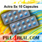 Actra Sx 10 Capsules 805